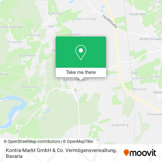 Kontra-Markt GmbH & Co. Vermögensverwaltung map