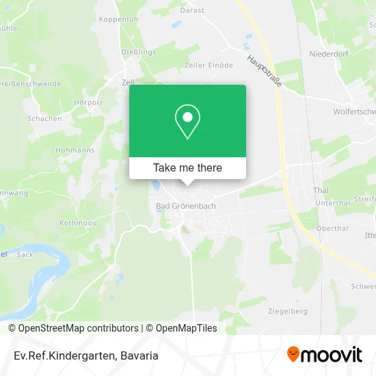 Ev.Ref.Kindergarten map