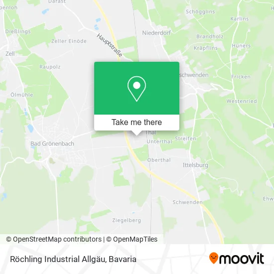 Карта Röchling Industrial Allgäu