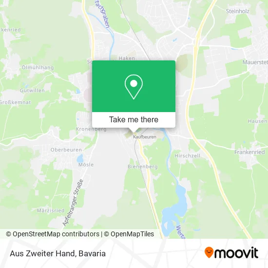Карта Aus Zweiter Hand