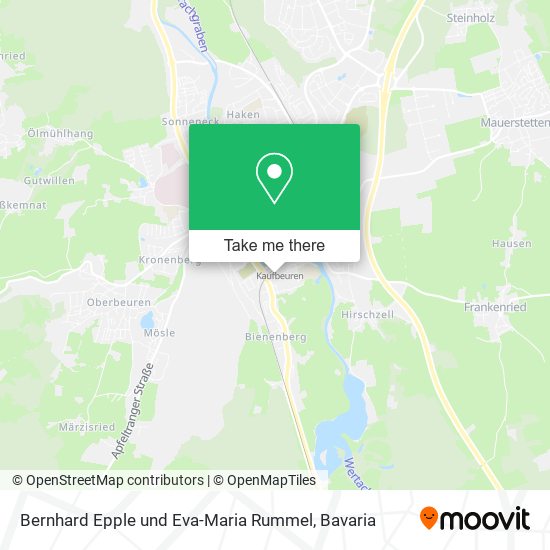 Bernhard Epple und Eva-Maria Rummel map