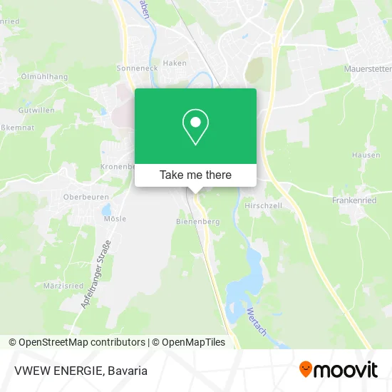 Карта VWEW ENERGIE