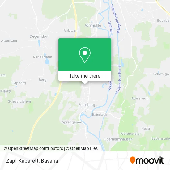 Карта Zapf Kabarett