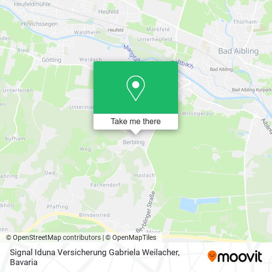 Signal Iduna Versicherung Gabriela Weilacher map