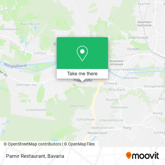 Карта Pamir Restaurant