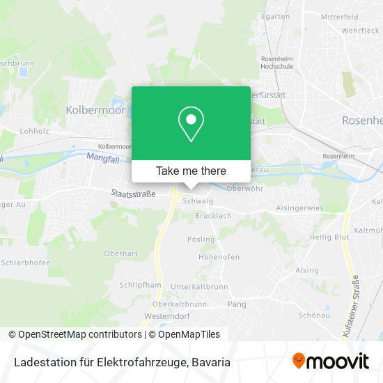 Ladestation für Elektrofahrzeuge map
