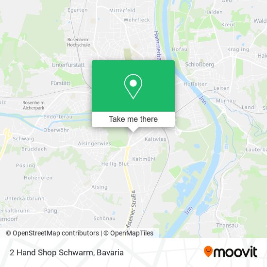 2 Hand Shop Schwarm map