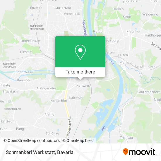 Карта Schmankerl Werkstatt