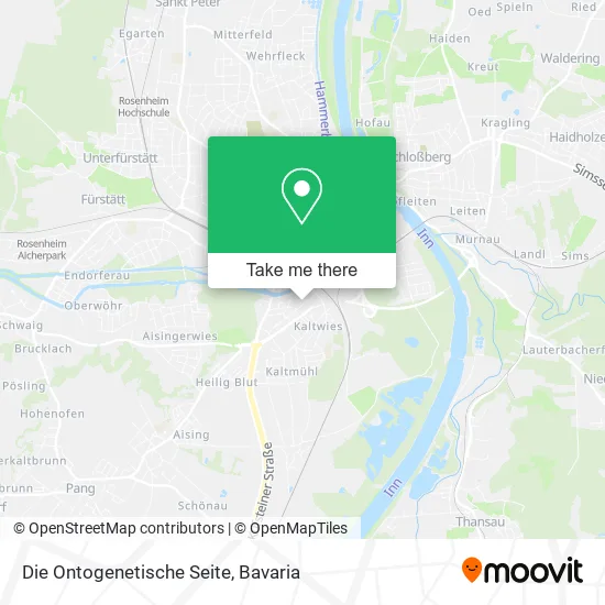 Карта Die Ontogenetische Seite