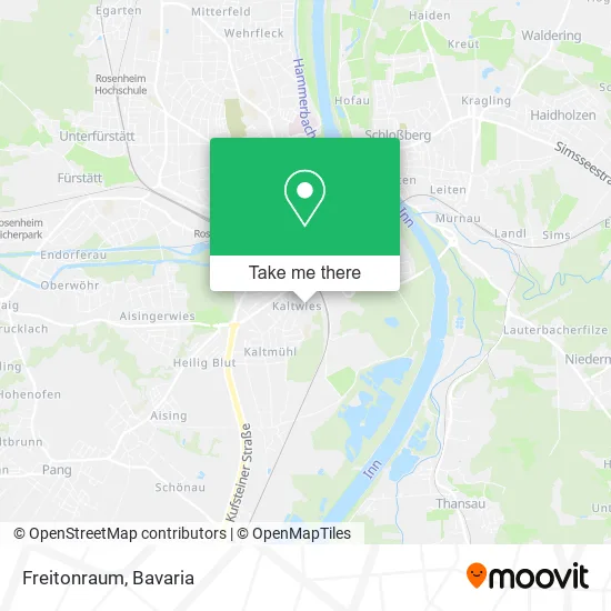 Карта Freitonraum