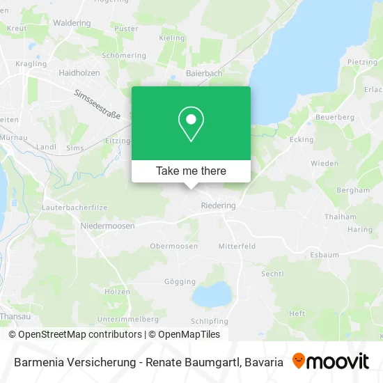 Карта Barmenia Versicherung - Renate Baumgartl