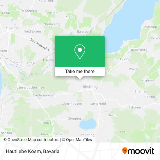 Карта Hautliebe Kosm