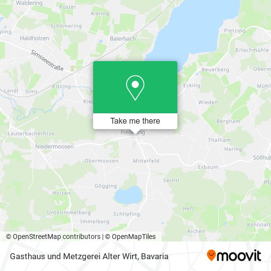 Gasthaus und Metzgerei Alter Wirt map
