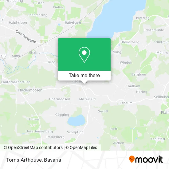 Карта Toms Arthouse