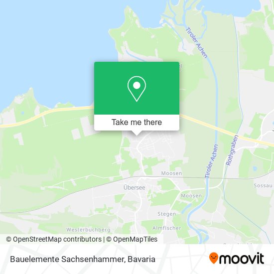 Bauelemente Sachsenhammer map