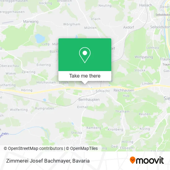 Карта Zimmerei Josef Bachmayer