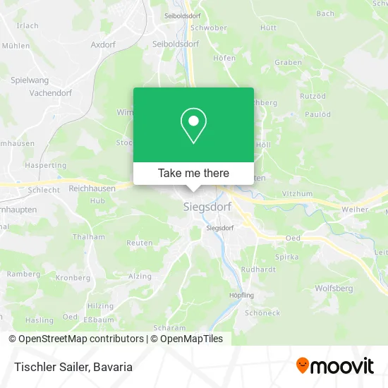 Карта Tischler Sailer