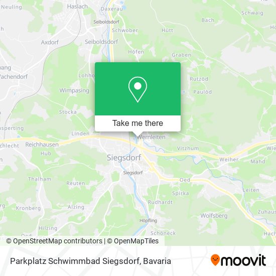 Карта Parkplatz Schwimmbad Siegsdorf