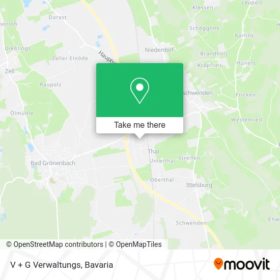 Карта V + G Verwaltungs