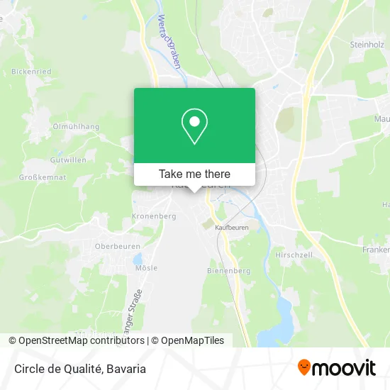 Карта Circle de Qualité