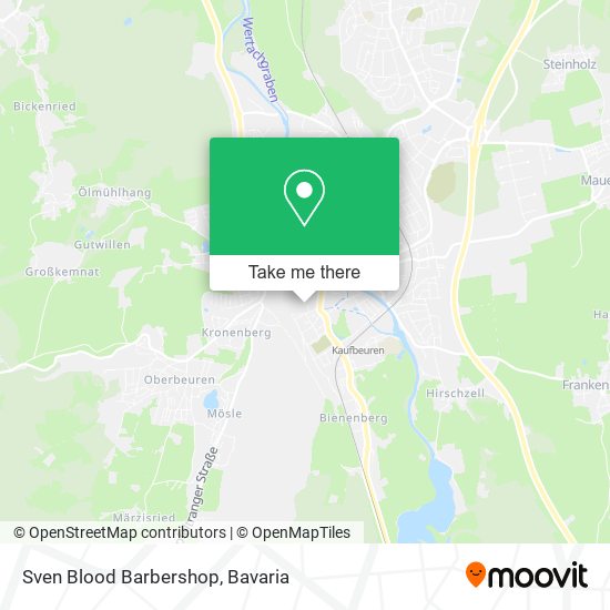 Sven Blood Barbershop map