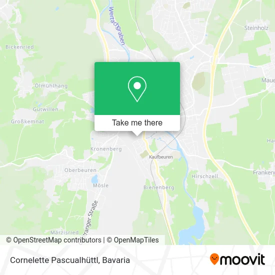 Карта Cornelette Pascualhüttl