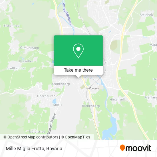 Карта Mille Miglia Frutta