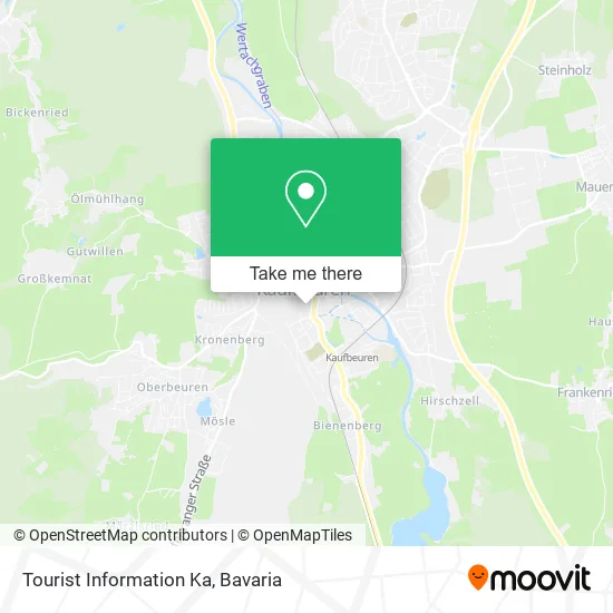 Карта Tourist Information Ka