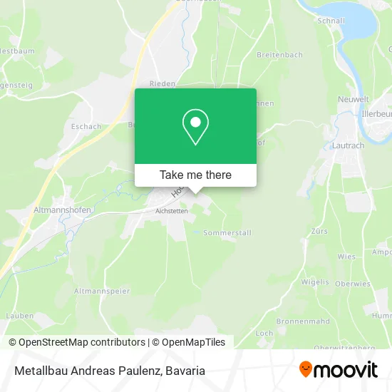 Карта Metallbau Andreas Paulenz