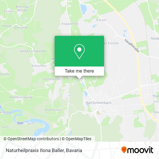 Naturheilpraxis Ilona Baller map