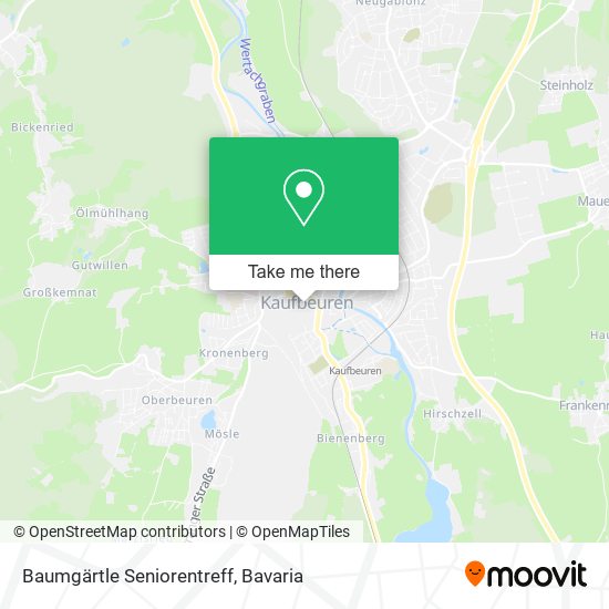 Baumgärtle Seniorentreff map