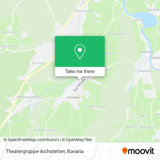 Карта Theatergruppe-Aichstetten