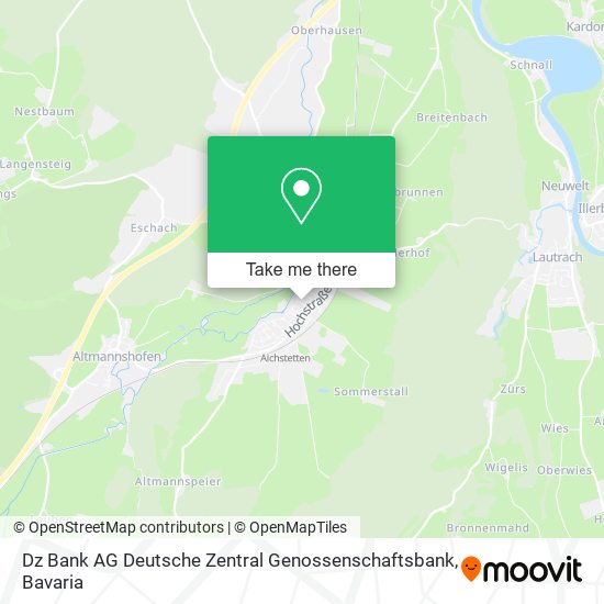 Dz Bank AG Deutsche Zentral Genossenschaftsbank map