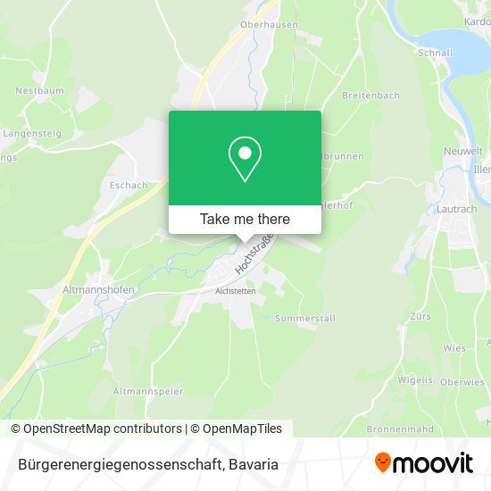 Bürgerenergiegenossenschaft map