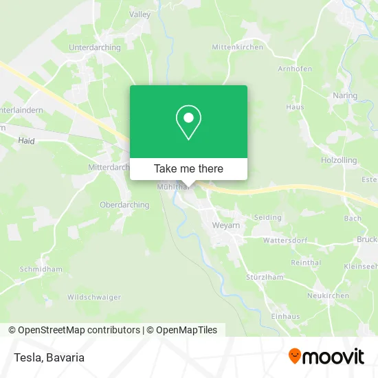 Карта Tesla