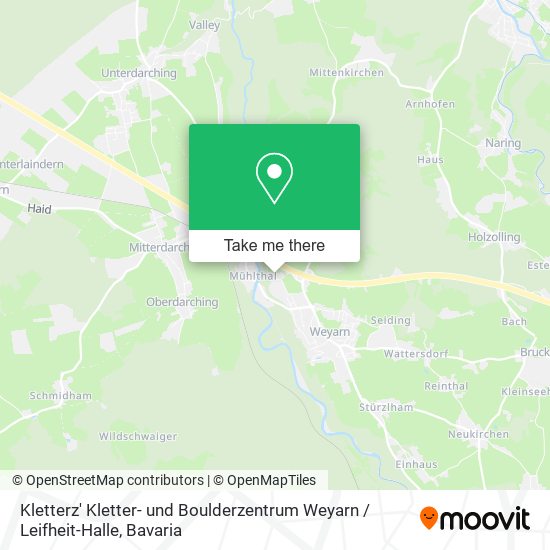 Kletterz' Kletter- und Boulderzentrum Weyarn / Leifheit-Halle map