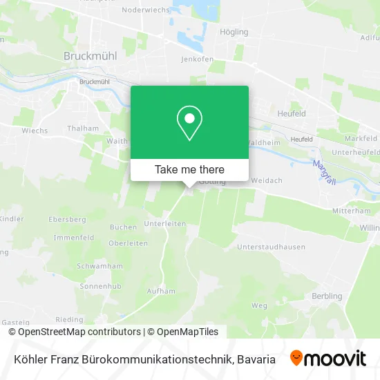 Карта Köhler Franz Bürokommunikationstechnik