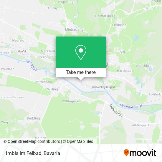 Карта Imbis im Feibad