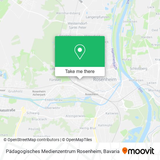 Pädagogisches Medienzentrum Rosenheim map