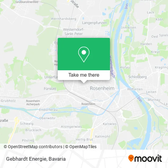 Карта Gebhardt Energie