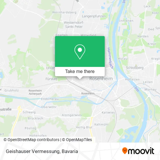 Карта Geishauser Vermessung