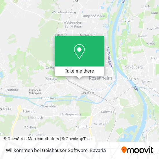 Карта Willkommen bei Geishauser Software