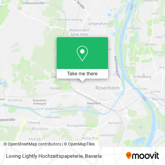 Карта Loving Lightly Hochzeitspapeterie