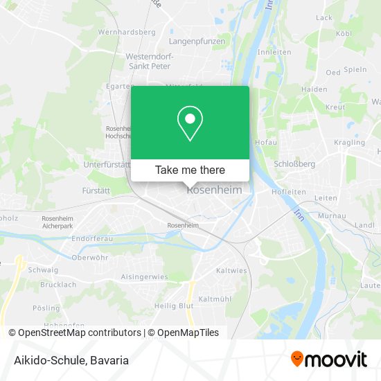 Aikido-Schule map