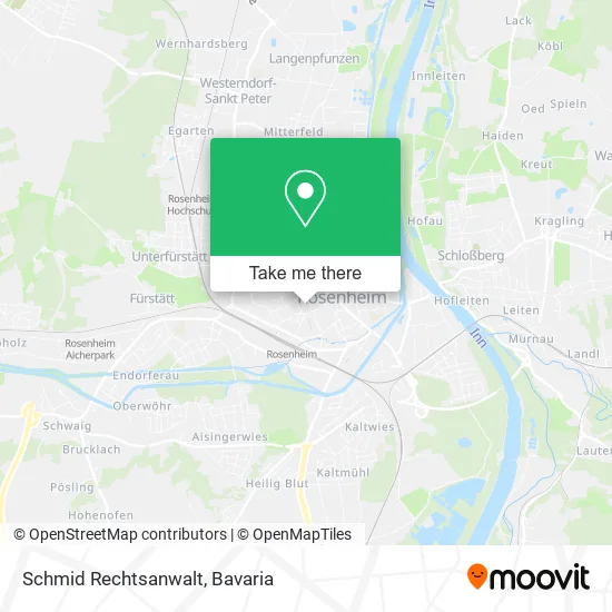 Карта Schmid Rechtsanwalt