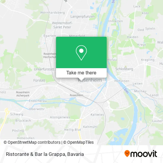 Карта Ristorante & Bar la Grappa