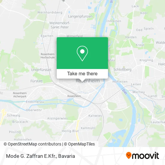 Карта Mode G. Zaffran E.Kfr.