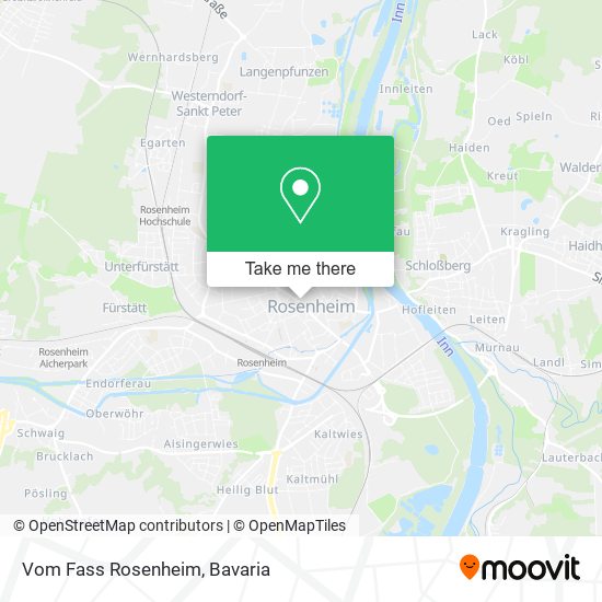 Vom Fass Rosenheim map