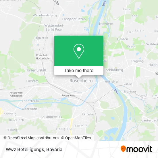 Карта Wwz Beteiligungs