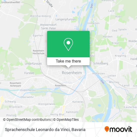Sprachenschule Leonardo da Vinci map